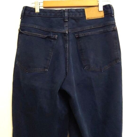 Marithe Francois Girbaud Barrell Luxury Classic Preppy Jeans 11/12 Dark Wash - Picture 5 of 12